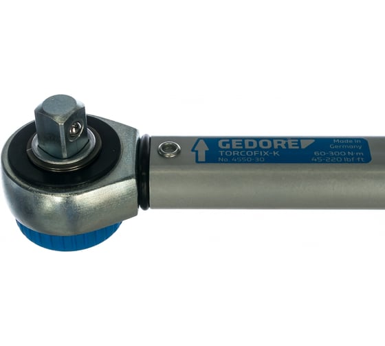 Динамометрический ключ 1/2 дюйма, 60-300 Нм GEDORE TORCOFIX K 7601880
