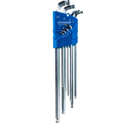Набор шестигранников XL, 8 шт 2-10 мм GEDORE 3100324