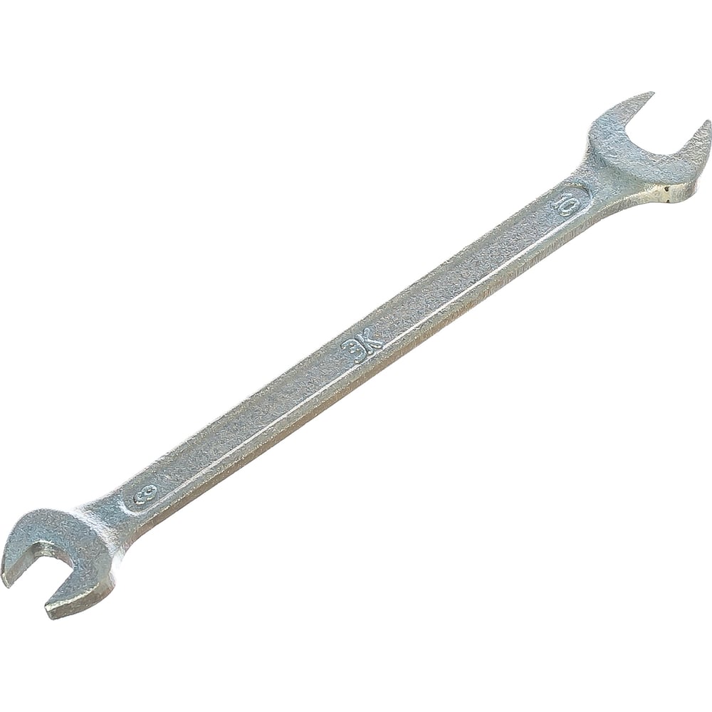 Ключ 8х10 с открытым зевом двухсторонний ЭК ст. 45 оцинкованный КЗСМИ ...