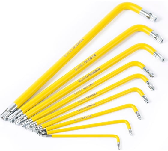 Набор ключей TORX 9 шт WORKPRO W022012 1