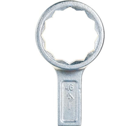 Ключ 46 накидной односторонний укороченный ТУ ст.40Х оцинкованный КЗСМИ КГНО 51719217