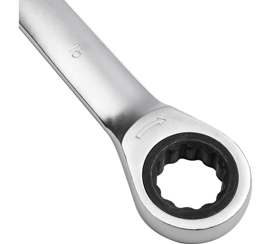 Комбинированный ключ с трещоткой 18мм AV Steel  AV-315018