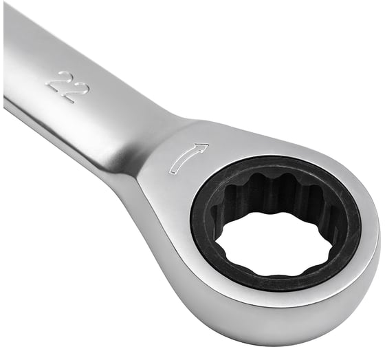 Комбинированный ключ с трещоткой 22мм AV Steel  AV-315022