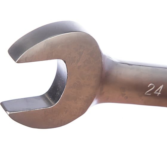 Комбинированный ключ с трещоткой 24мм AV Steel  AV-315024