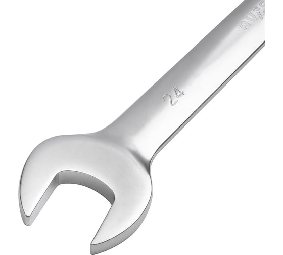 Комбинированный ключ с трещоткой 24мм AV Steel  AV-315024