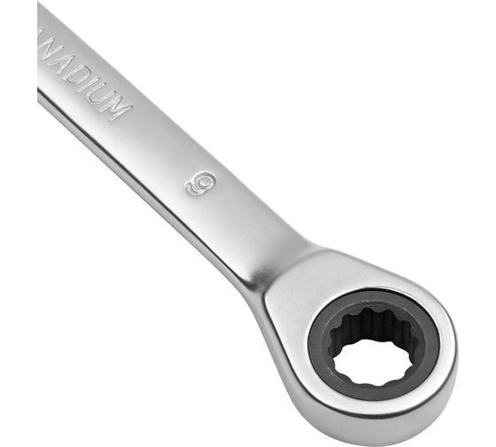Комбинированный ключ с трещоткой 9мм AV Steel  AV-315009