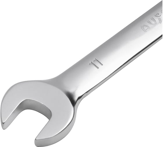 Комбинированный ключ трещоточный с шарниром 11мм AV Steel  AV-315211