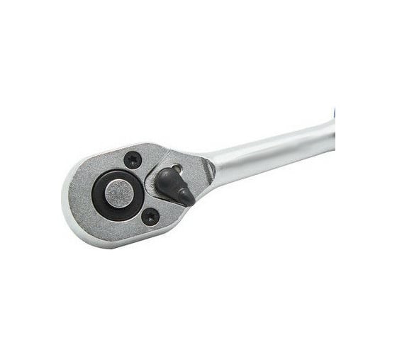 Трещотка 1/2 дюйма 72 зуба 255мм с двухкомпонентной изогнутой