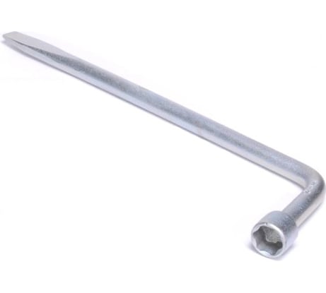 Ключ S19 L300 торцевой стержневой изогнутый с лопаткой исп. 2 КЗСМИ 53310217