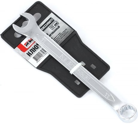Комбинированный гаечный ключ REDMARK 11x11 мм, холодный штамп, CR-V RM3240611
