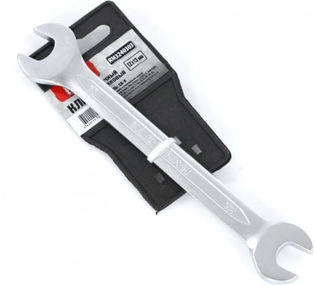 Рожковый гаечный ключ REDMARK 12x13 мм, холодный штамп, CR-V RM3240303