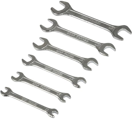 Набор рожковых ключей PARK 6шт 105084