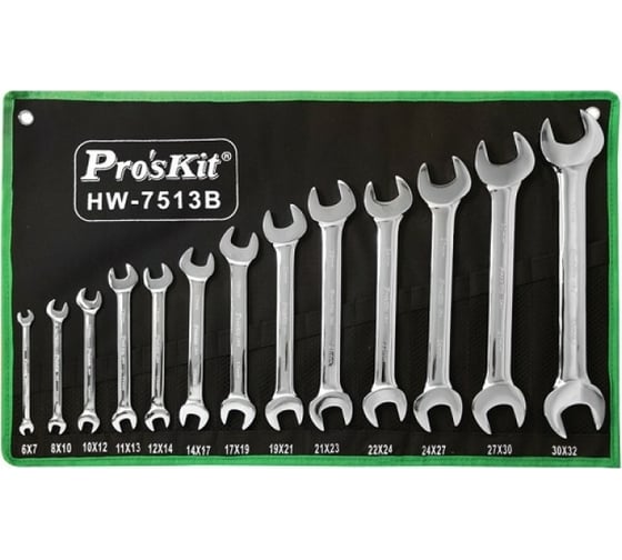 Набор ключей 13 шт. Pro'sKit HW-7513B 00314881