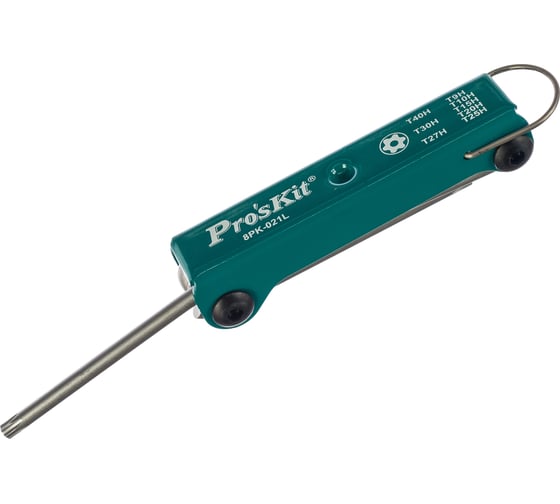 Набор ключей TORX с отверстием 8 шт. Pro'sKit 8PK-021L 00263911