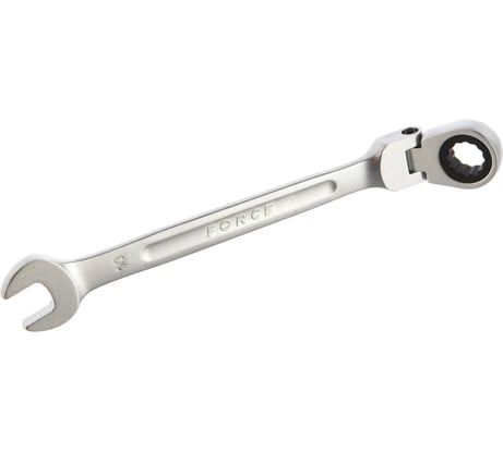 Трещоточный ключ 10мм с шарниром FORCE 75710F