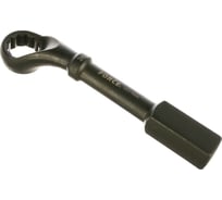 Силовой накидной ключ 36 мм с изгибом, 4-гранная ручка FORCE 79436