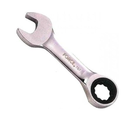 Трещоточный ключ 16мм L=120мм FORCE 757S16