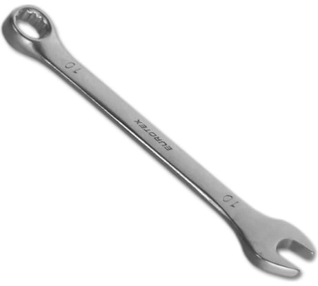 Комбинированный ключ CR-V 10 мм EUROTEX 031605-010-010