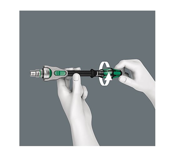 Kraftform Kompakt Zyklop MS1 Metal/Speed 1/4", 8 предметов WERA WE-135949