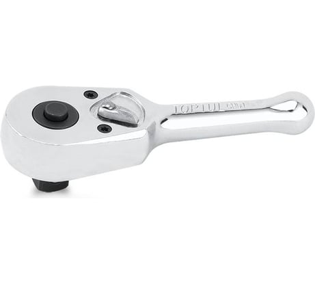 Трещотка с металлической рукояткой TOPTUL мини 3/8 дюйма 45 зубьев 110 мм CHDI1211