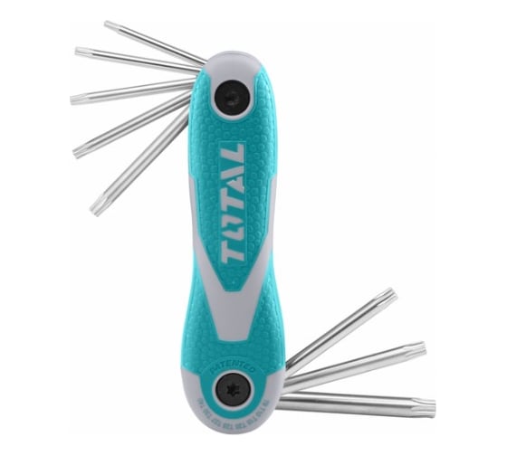 Набор имбусовых ключей TOTAL Torx Т9-Т40, складной, 8 шт. THT1061846 1