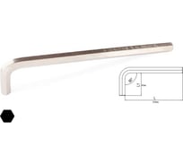 Г-образный удлиненный 6-гранный ключ 10мм IZELTAS 4903220100