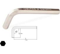 Г-образный 6-гранный ключ 10 мм IZELTAS 4900220100