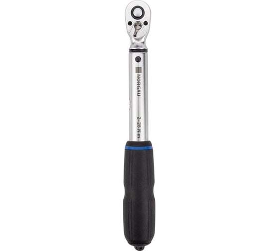 Динамометрический бесшкальный ключ NORGAU 1/4"; 2-25 Нм, тип NTW21-025PR 051112025