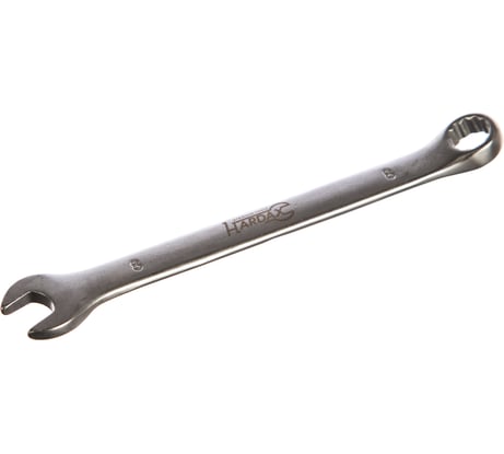 Комбинированный гаечный ключ (Cr-v, матовая полировка, 8 мм) РемоКолор 43-3-108