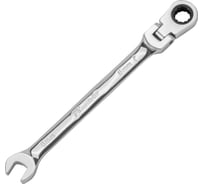 Комбинированный трещоточный ключ 8мм, CrV, шарнирный, зеркальный хром MATRIX PROFESSIONAL 14860