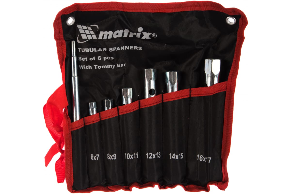  ключей трубчатых торцевых 7 пр MATRIX 13719 - выгодная цена .