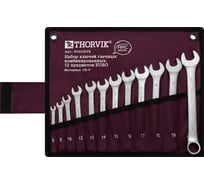 Набор гаечных комбинированных ключей THORVIK W3S12ETB ARC 12 предметов EURO 52604
