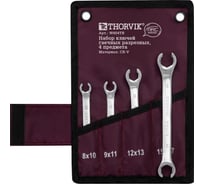 Набор гаечных разрезных ключей THORVIK W4S4TB ARC 4 предмета 52625