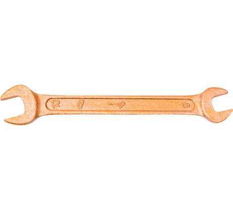 Ключ Partex гаечный двусторонний КГД 8x10, омедненный НФ-00000314