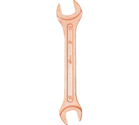 Ключ Partex гаечный двусторонний КГД 14x17, омедненный НФ-00000304