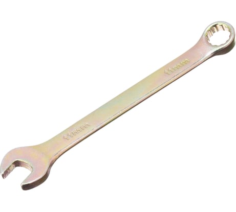 Комбинированный ключ, 11 мм, желтый цинк СИБРТЕХ 14977