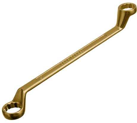Накидной ключ, 24x27 мм, желтый цинк СИБРТЕХ 14634