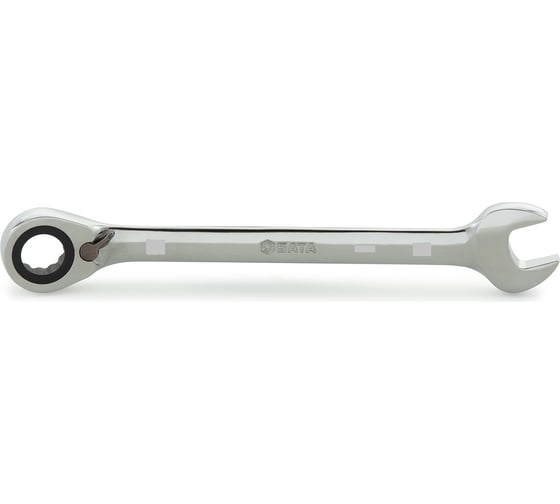 Ключ Sata комбин. (метр.; реверс.храп./мех.; смещ.15) 16мм. (208/33.0мм) 46609 1