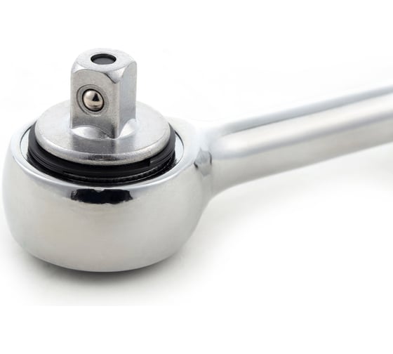 Вороток Sata 3/8" -рукоятка (200мм.; кругл.голов.) быстросъёмн. храпов. реверс 12901