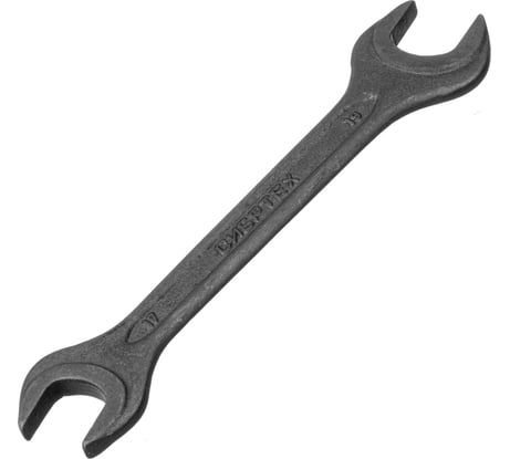 Рожковый ключ, 17x19 мм, CrV, фосфатированный, ГОСТ 2839 СИБРТЕХ 14328