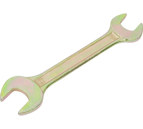 Рожковый ключ, 20x22 мм, желтый цинк СИБРТЕХ 14312