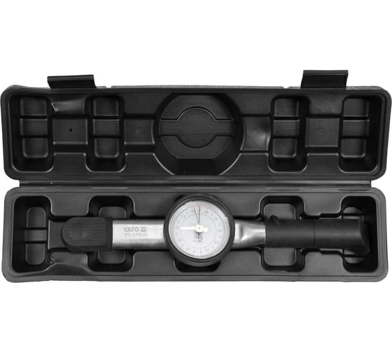 Динамометрический стрелочный ключ YATO 1/4" 0-5 Нм YT-07830