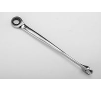 Комбинированный ключ Sata метрический, храповый механизм, удлиненный, х-обр., 14 мм, 235х26.3 мм 46307