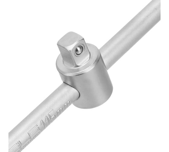 Вороток, 115 мм, квадрат 1/4", CrV, STELS 14011