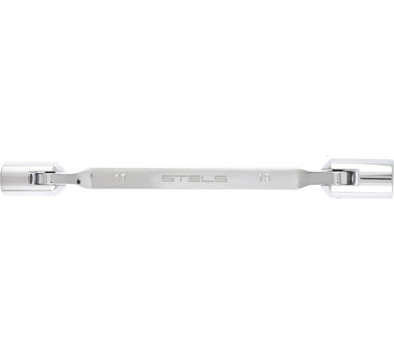 Шарнирный ключ 17х19 мм CrV, 12 гранный STELS 14961 1