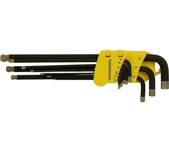 Шестигранный ключ Hanskonner HK1045-04-9-XL