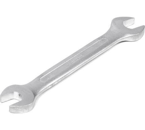 Гаечный двусторонний ключ Hortz 10x11 мм, хромированный HOR 102218