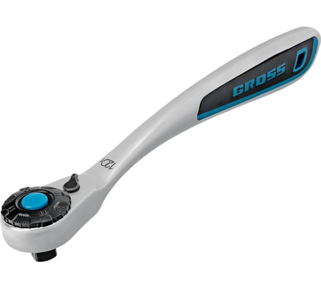 Ключ трещоточный, 120 зубьев 1/2" GROSS 14137