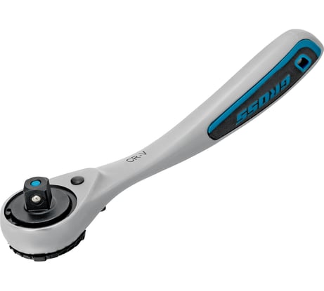 Ключ трещоточный, 120 зубьев 1/4" GROSS 14135