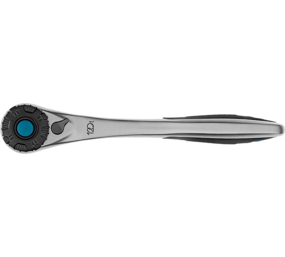 Ключ трещоточный, 120 зубьев 1/4" GROSS 14135